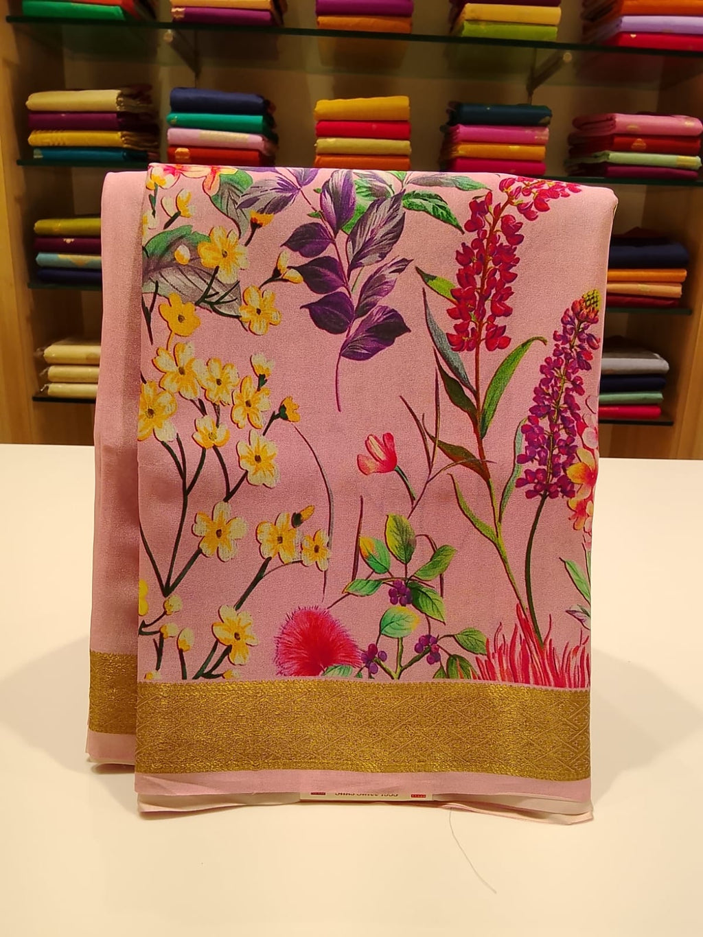 Pure Mysore Silk Saree.