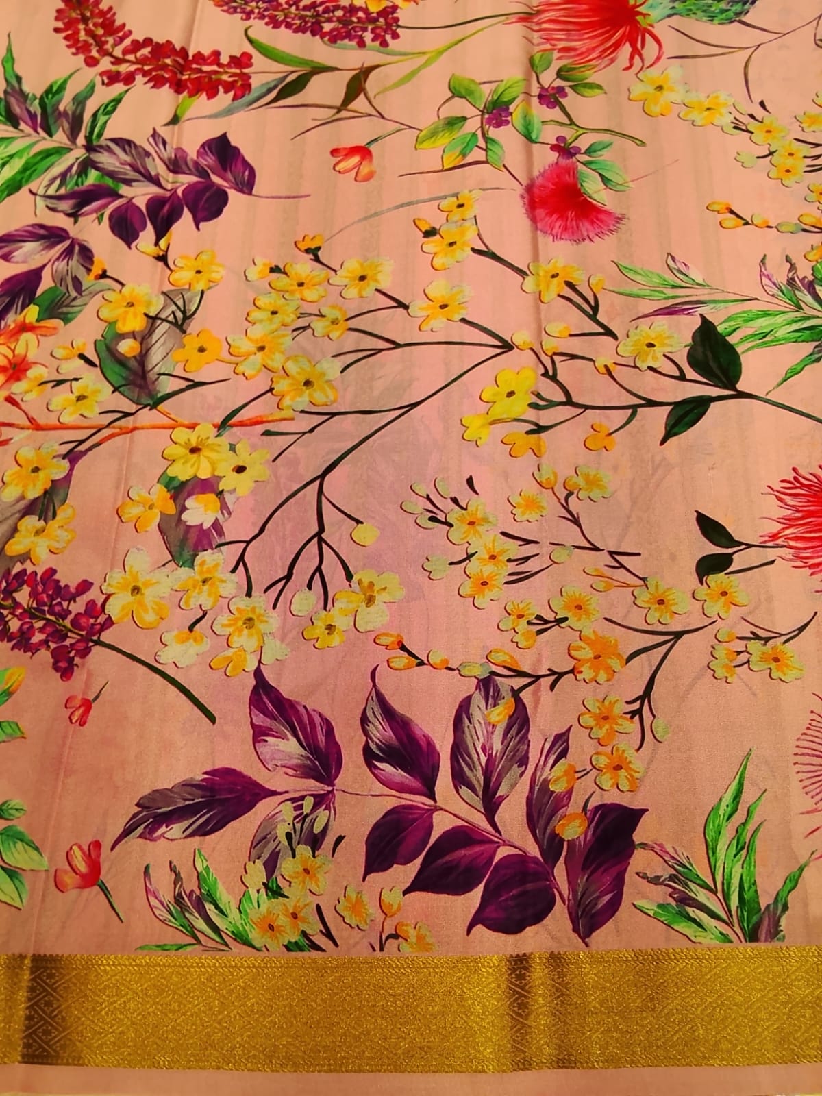 Pure Mysore Silk Saree.