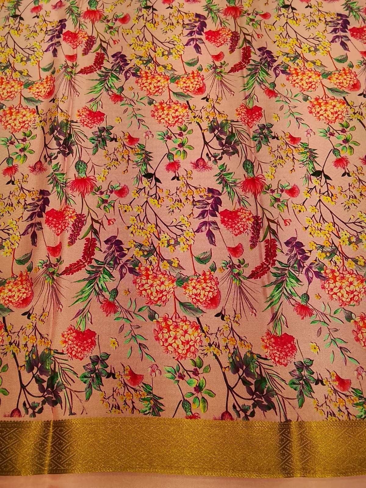 Pure Mysore Silk Saree.