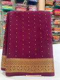 Pure Mysore Silk Saree.