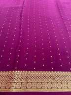 Pure Mysore Silk Saree.