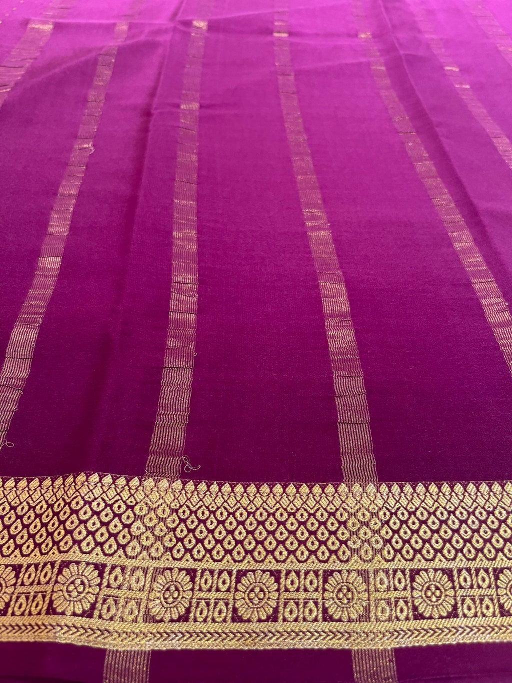 Pure Mysore Silk Saree.