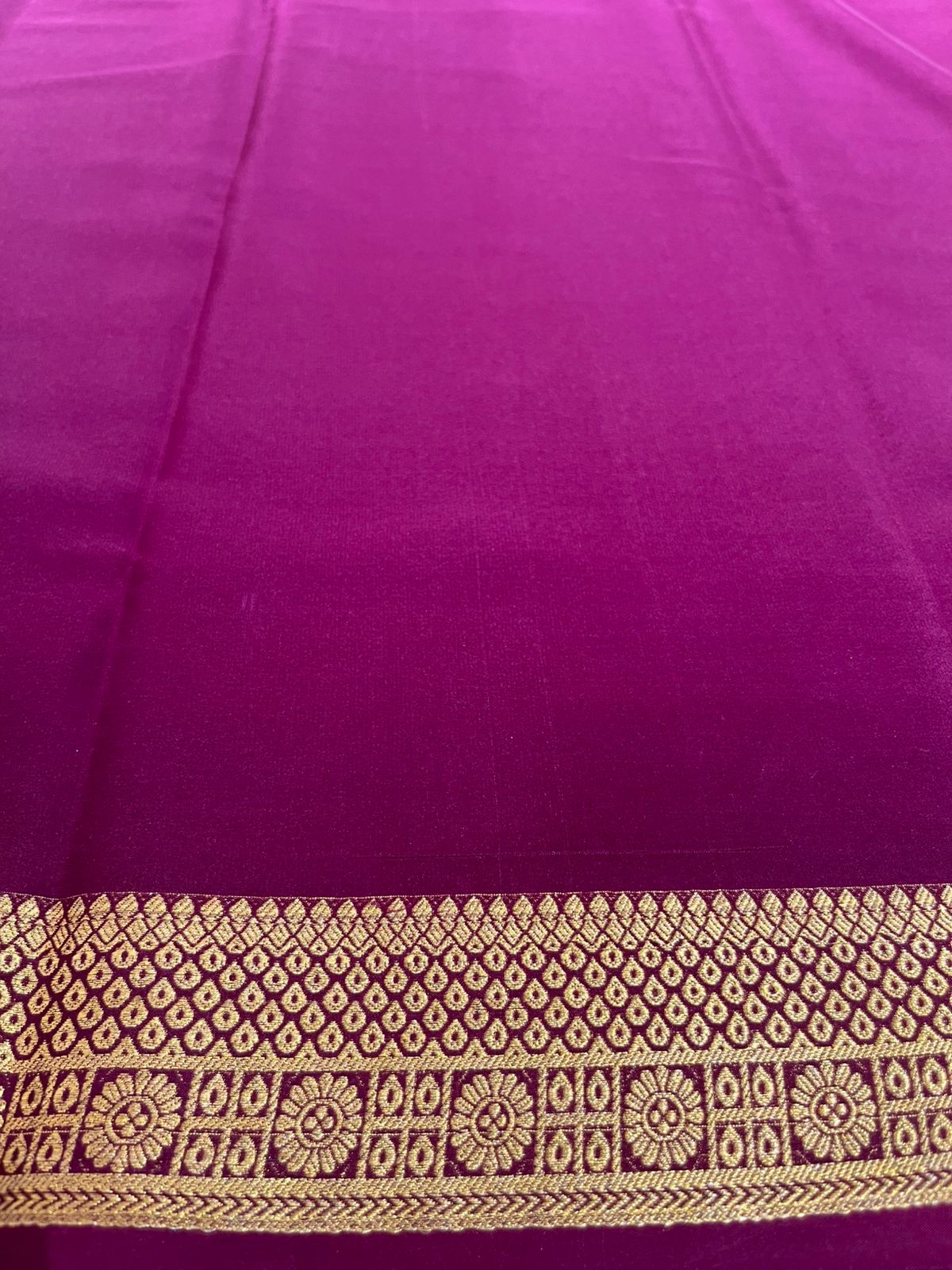 Pure Mysore Silk Saree.