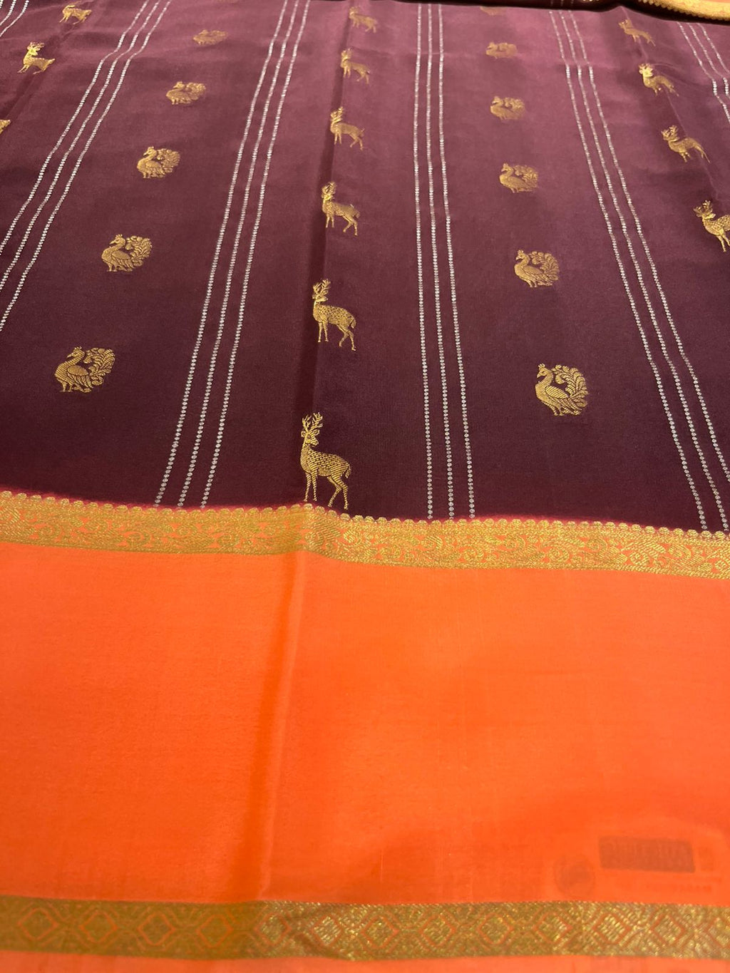 Pure Mysore Silk Saree.