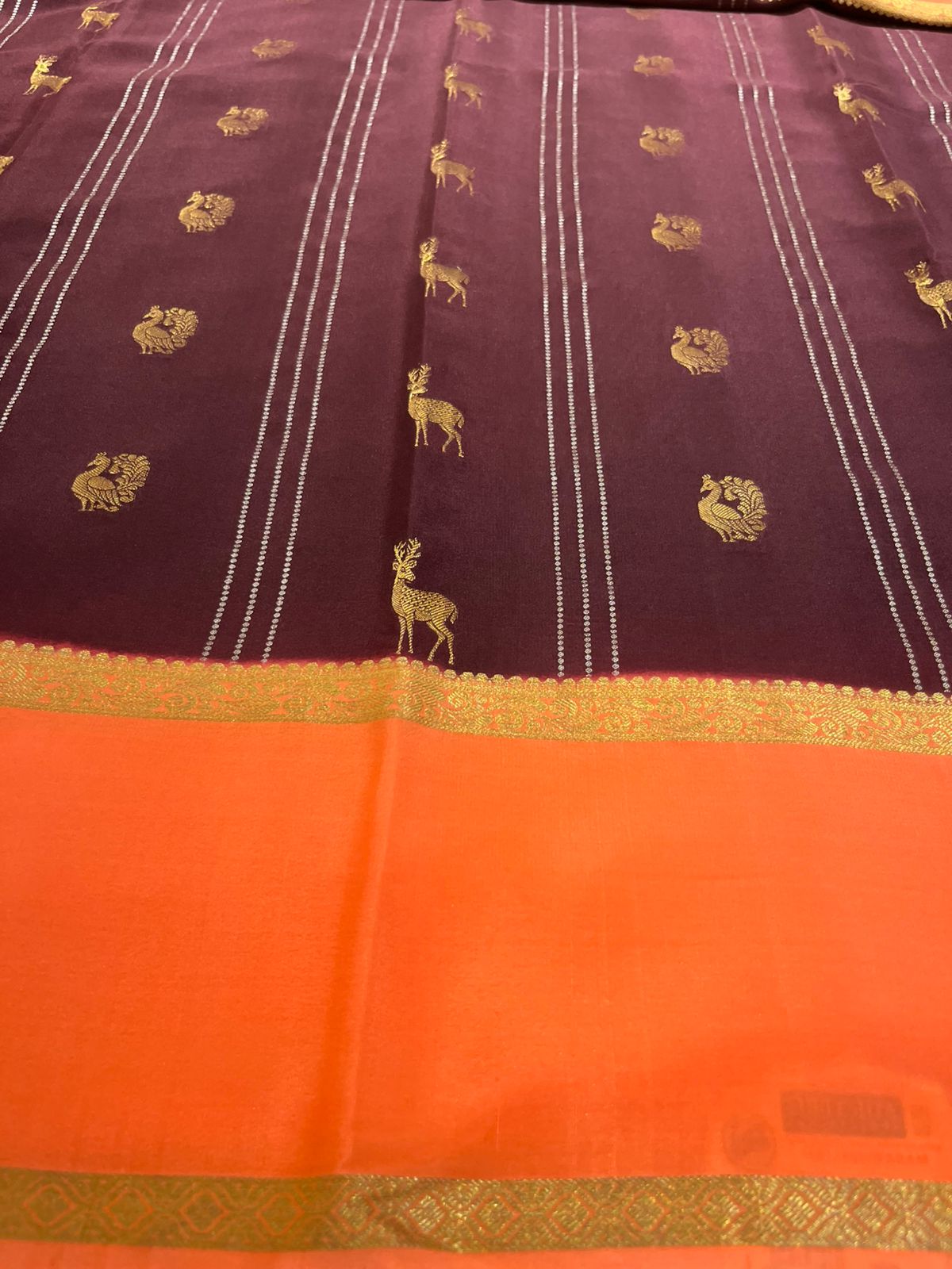 Pure Mysore Silk Saree.