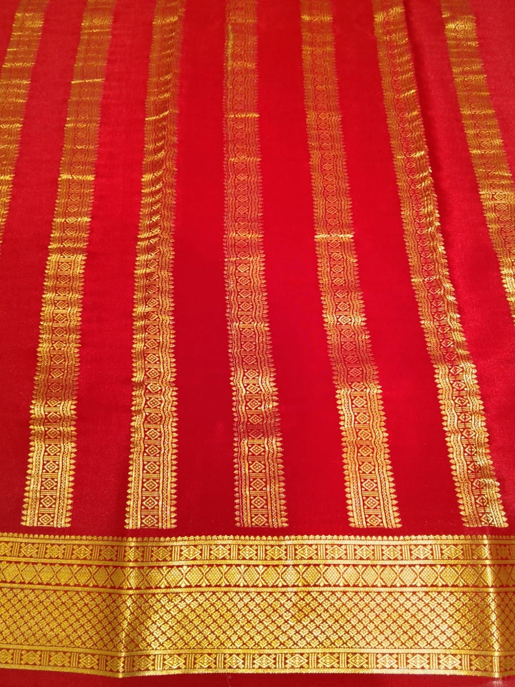Pure Mysore Silk Saree.