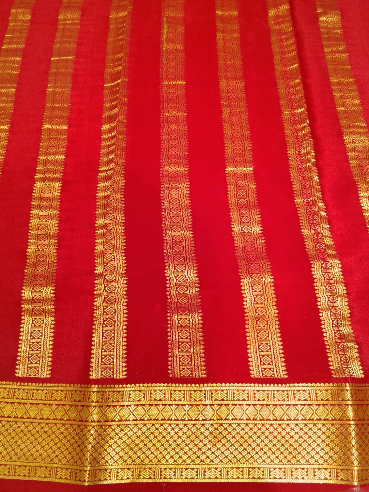 Pure Mysore Silk Saree.