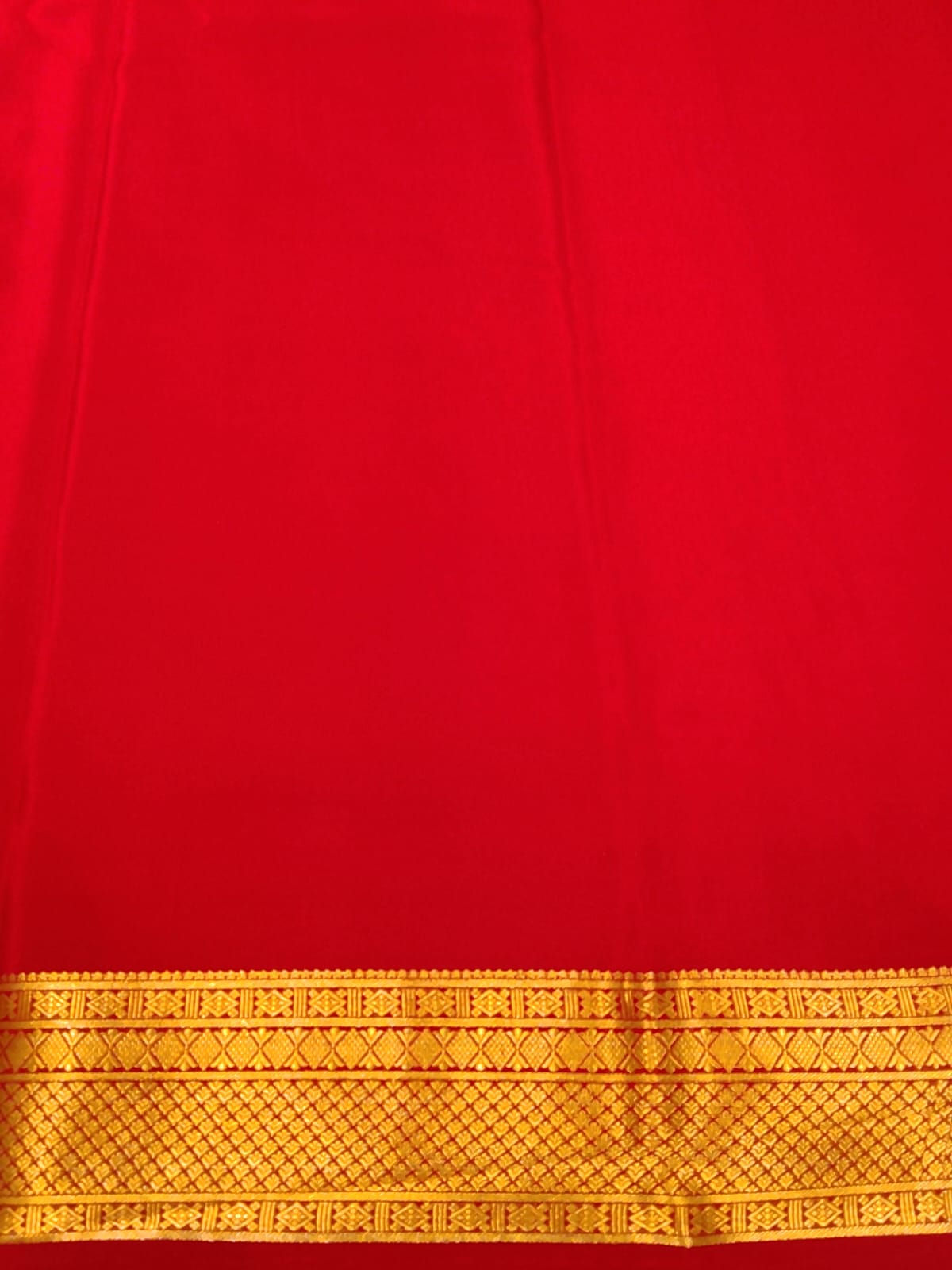 Pure Mysore Silk Saree.