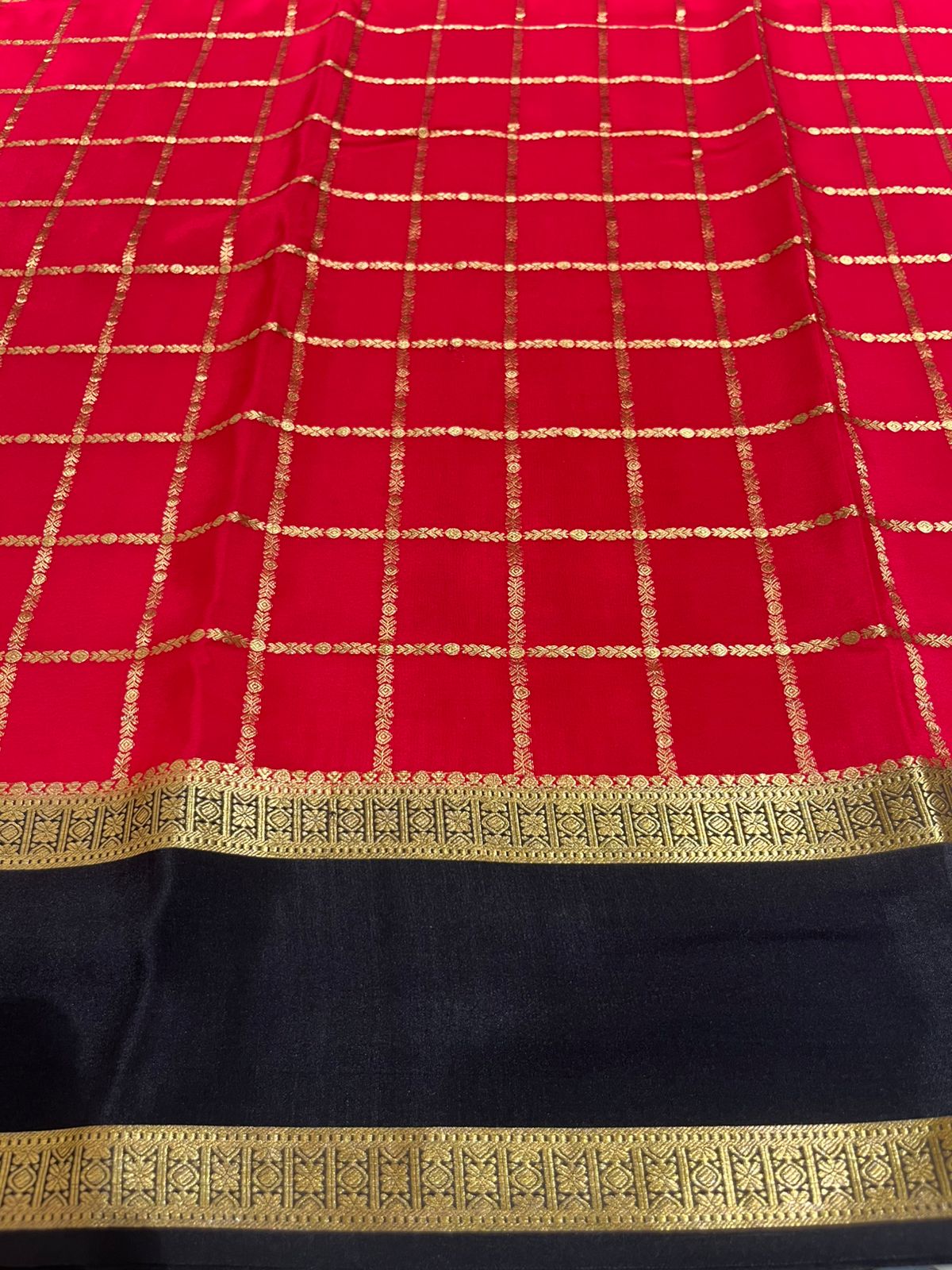 Pure Mysore Silk Saree.