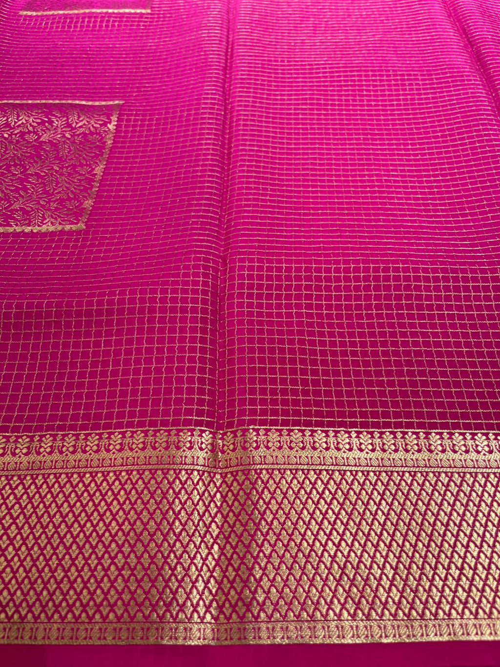Pure Mysore Silk Saree.