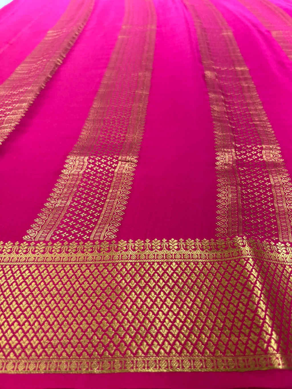 Pure Mysore Silk Saree.