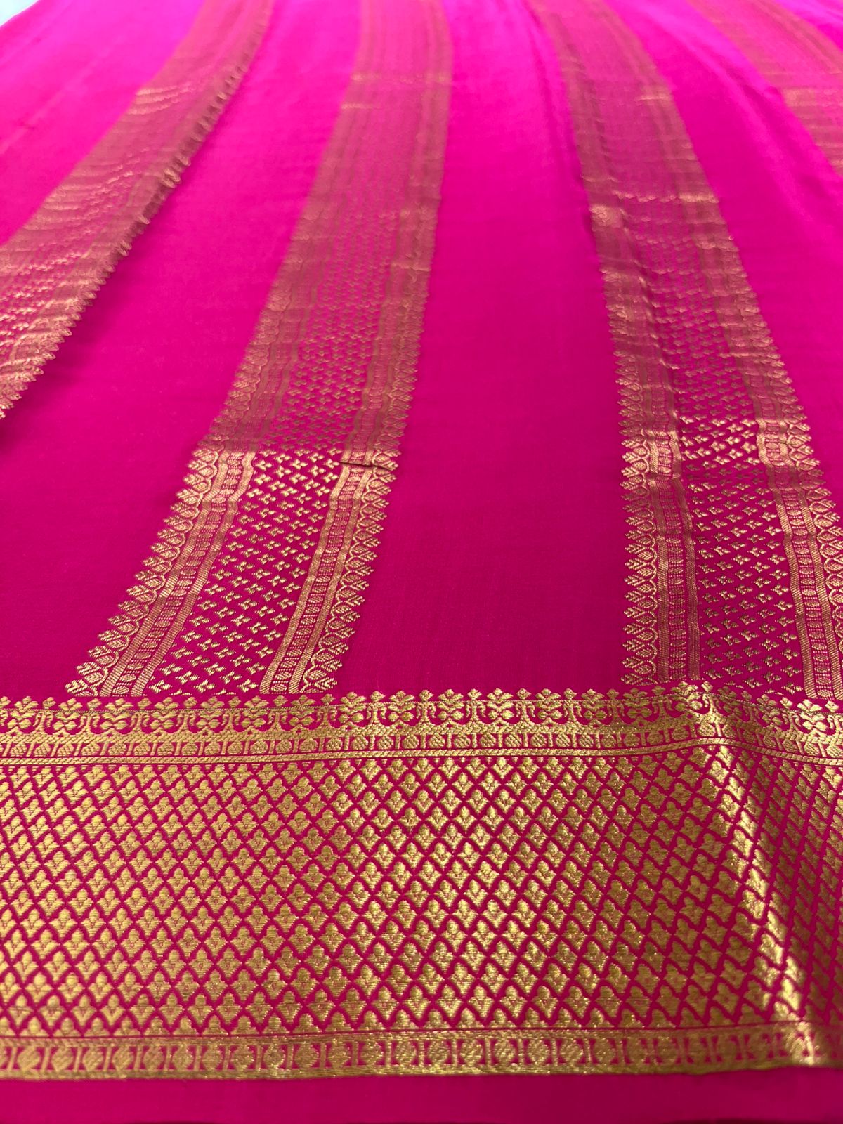 Pure Mysore Silk Saree.