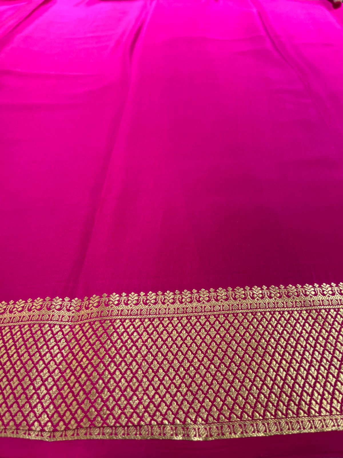 Pure Mysore Silk Saree.