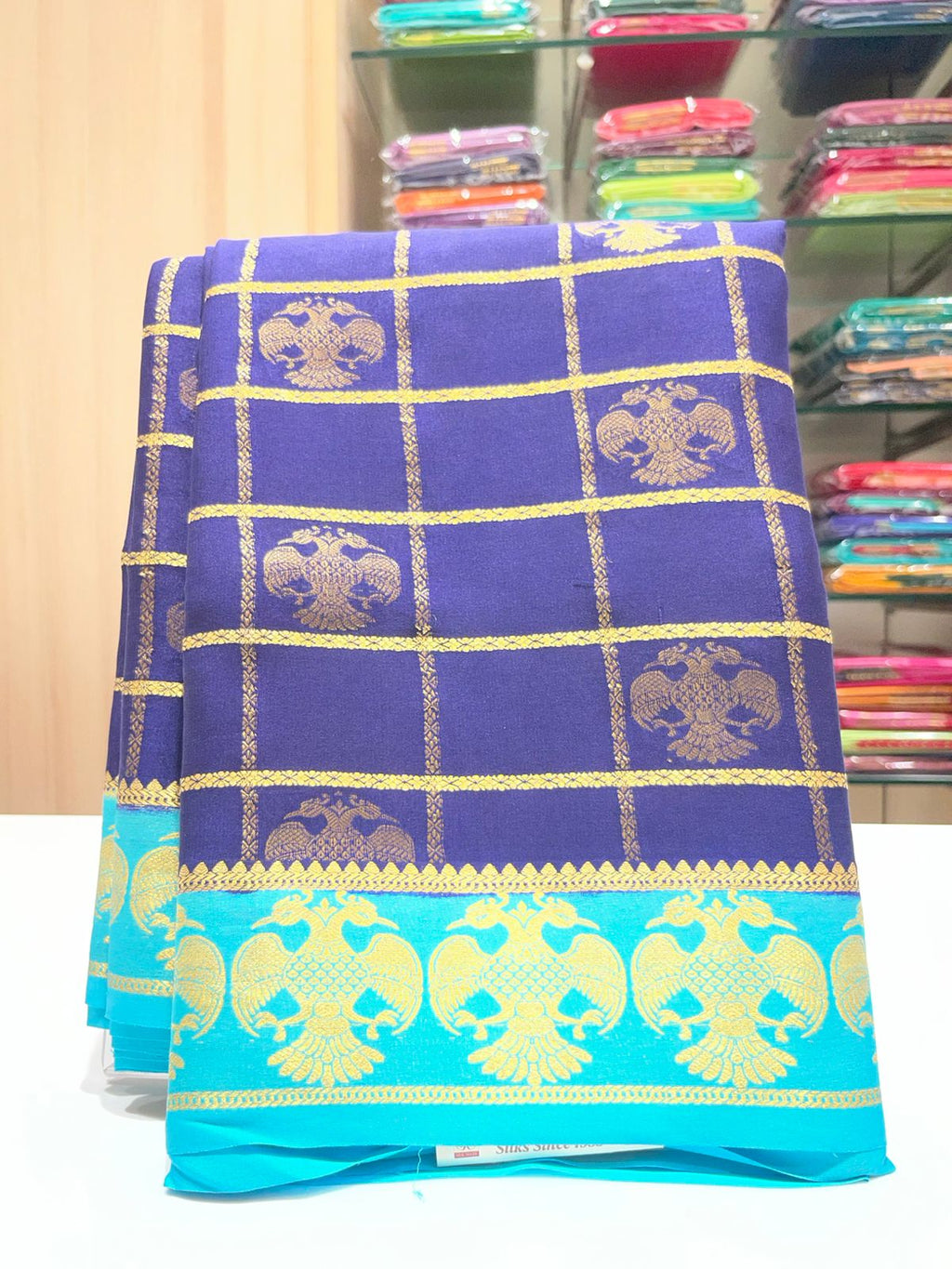 Pure Mysore Silk Saree.