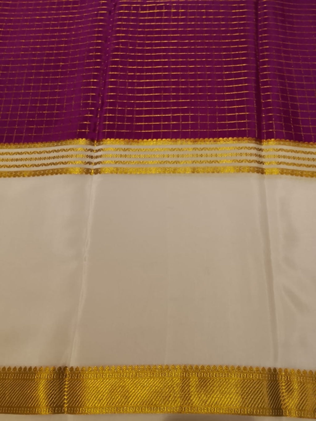 Pure Mysore Silk Saree.