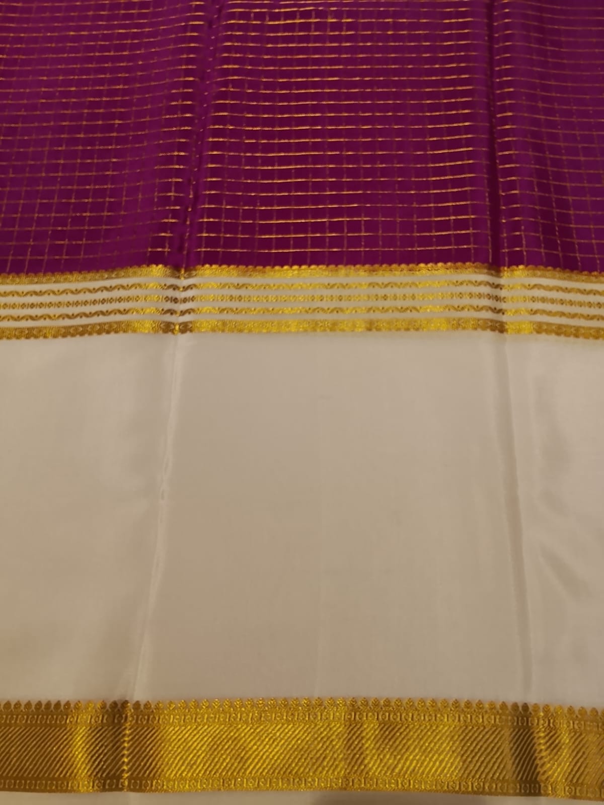 Pure Mysore Silk Saree.