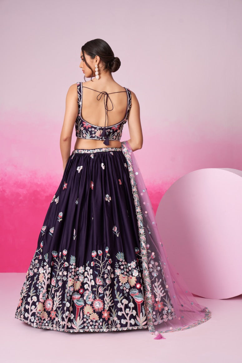 New Semi Stitiched Lehenga Choli