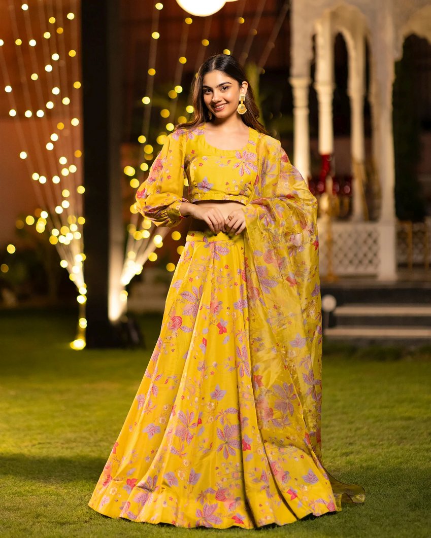 ReadyMade Lehenga Choli With Duppatta