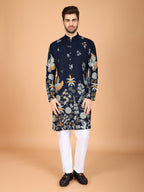 Traditional Semi Stitched Kurta Pyjama Suits.
