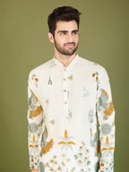 Traditional Semi Stitched Kurta Pyjama Suits.