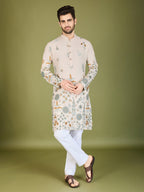 Traditional Semi Stitched Kurta Pyjama Suits.