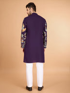 Traditional Semi Stitched Kurta Pyjama Suits.
