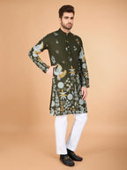 Traditional Semi Stitched Kurta Pyjama Suits.