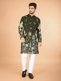 Traditional Semi Stitched Kurta Pyjama Suits.