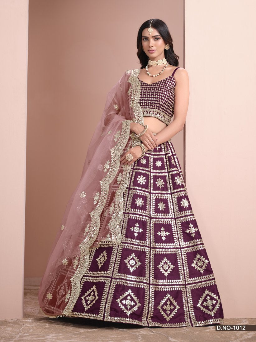 Latest Semi Stitched Lehenga Choli With Dupatta