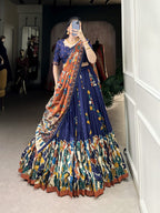 Latest Semi Stitched Lehenga Choli With Dupatta.