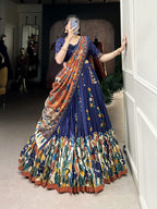 Latest Semi Stitched Lehenga Choli With Dupatta.