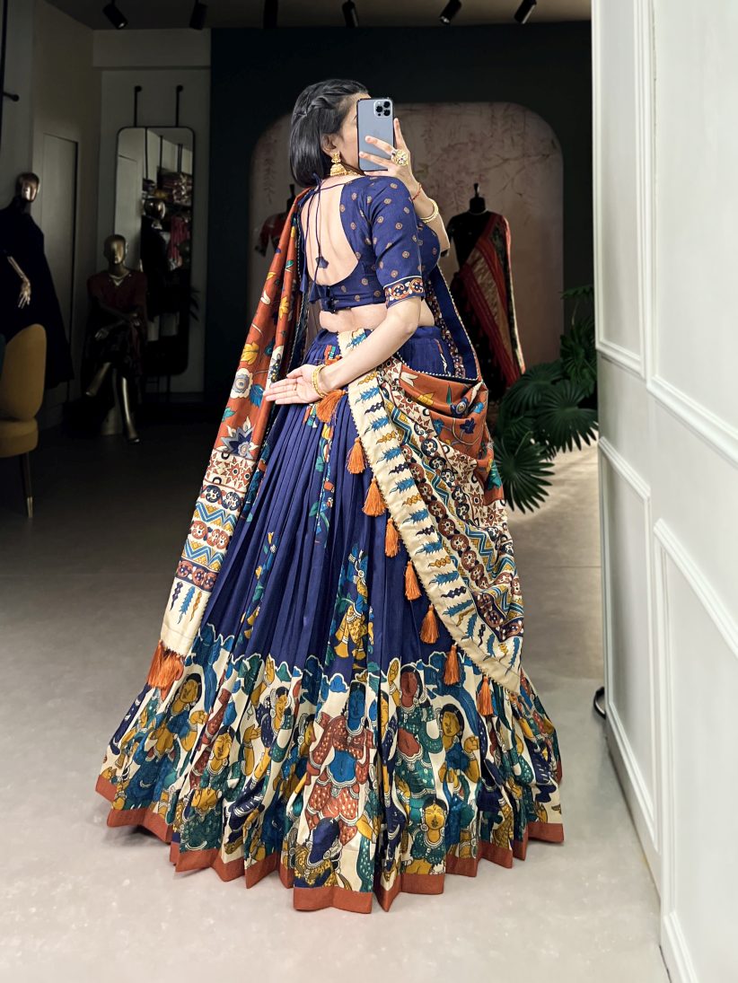 Latest Semi Stitched Lehenga Choli With Dupatta.