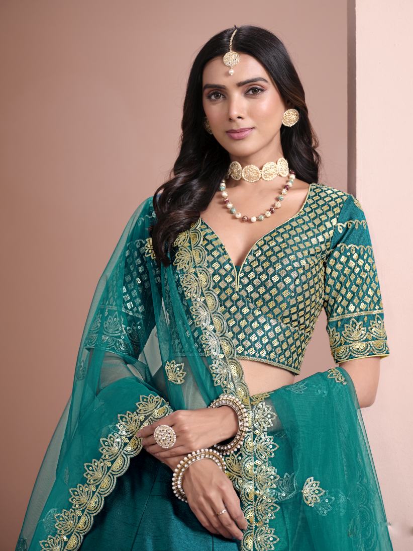 Latest Semi Stitched Lehenga Choli With Dupatta.