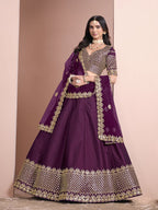 Latest Semi Stitched Lehenga Choli With Dupatta.