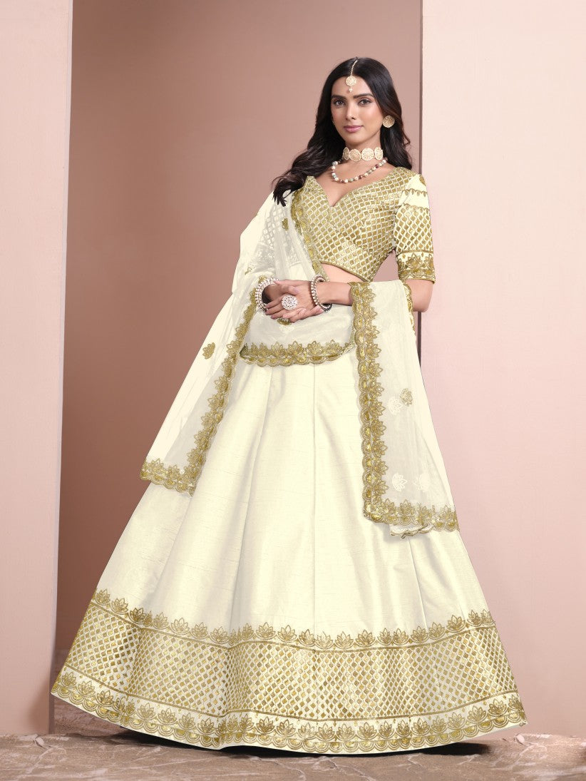 Latest Semi Stitched Lehenga Choli With Dupatta.