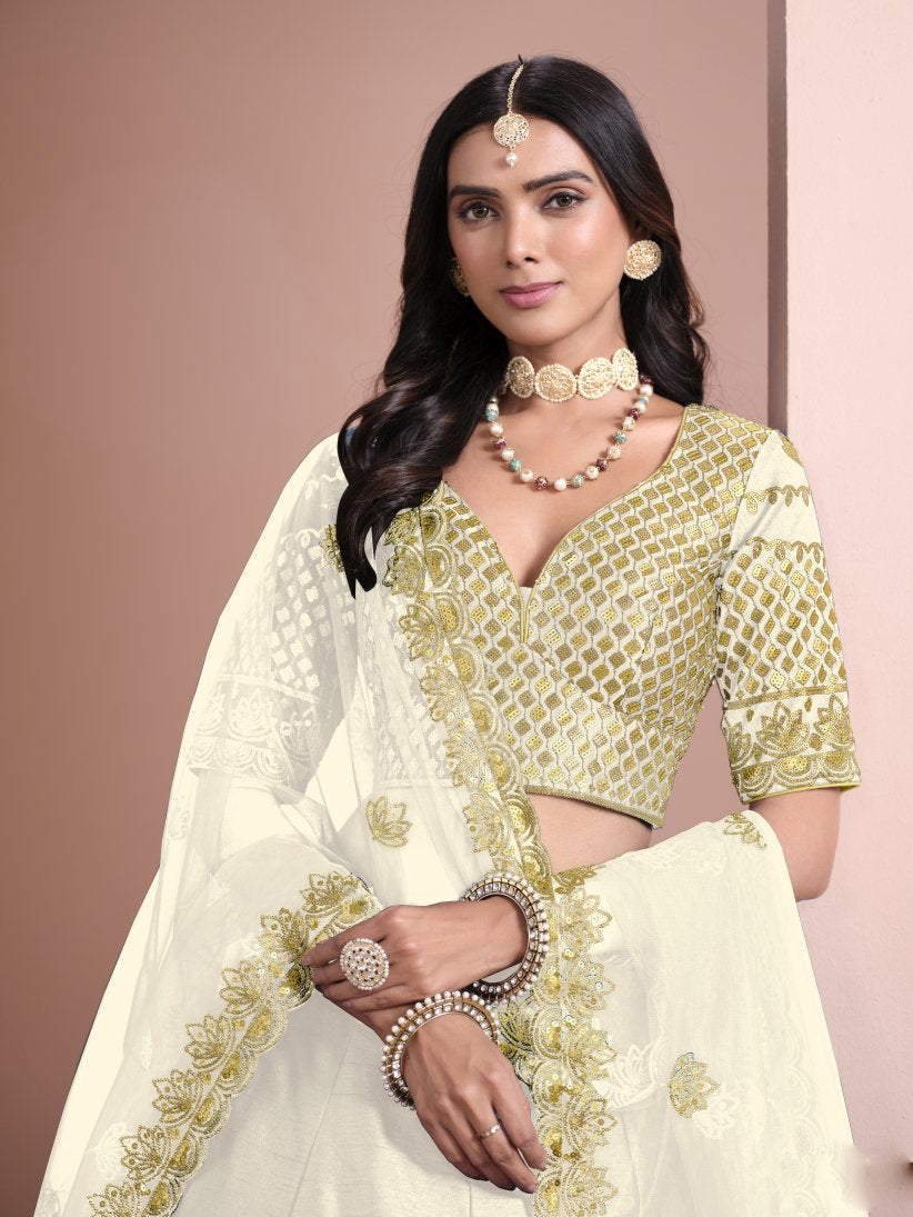 Latest Semi Stitched Lehenga Choli With Dupatta.