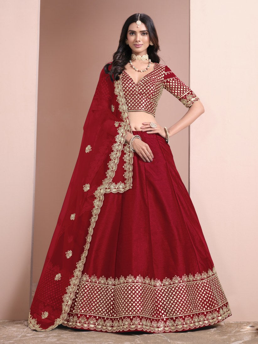 Latest Semi Stitched Lehenga Choli With Dupatta.