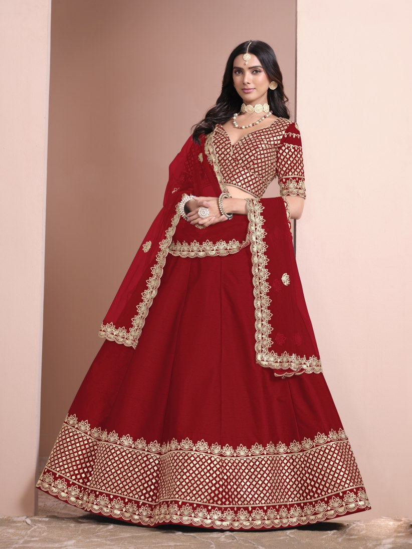 Latest Semi Stitched Lehenga Choli With Dupatta.