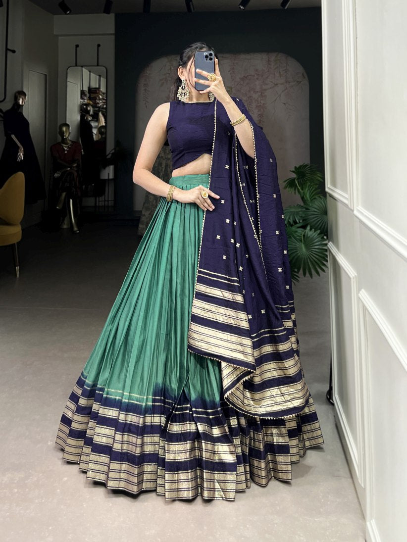 Latest Semi Stitched Lehenga Choli With Dupatta.