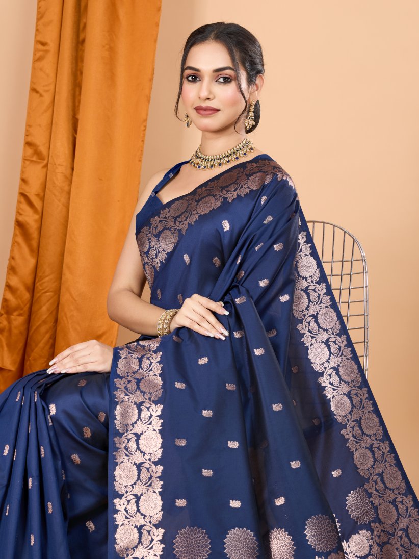 Pure Banarasi Silk Saree.