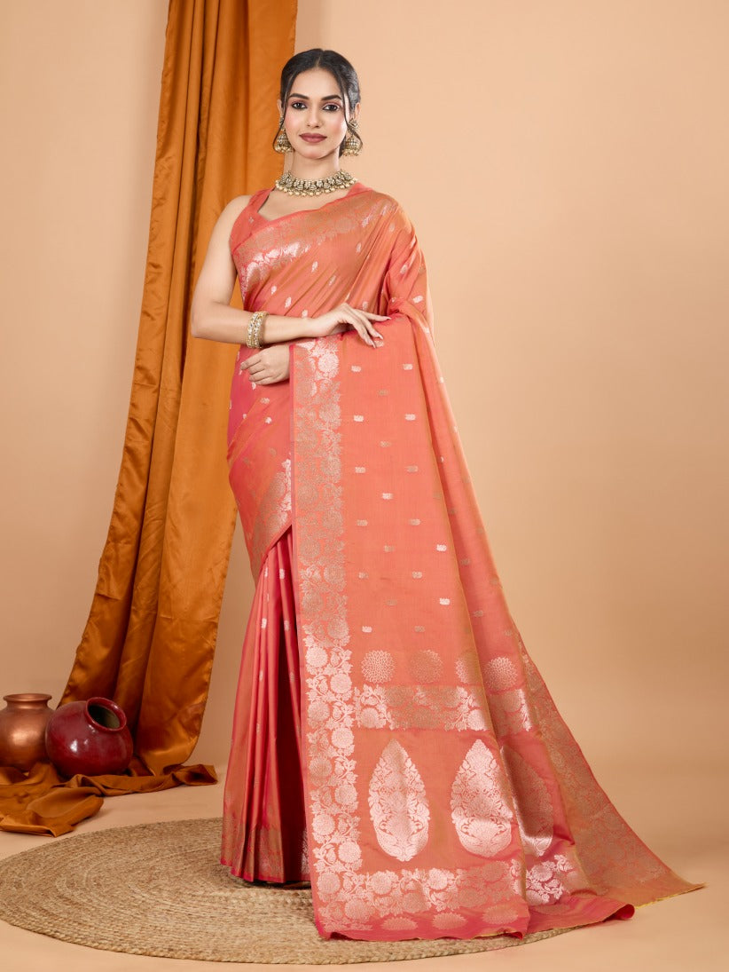 Pure Banarasi Silk Saree.