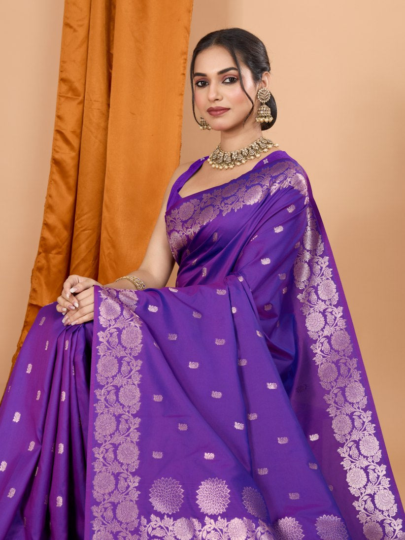 Pure Banarasi Silk Saree.