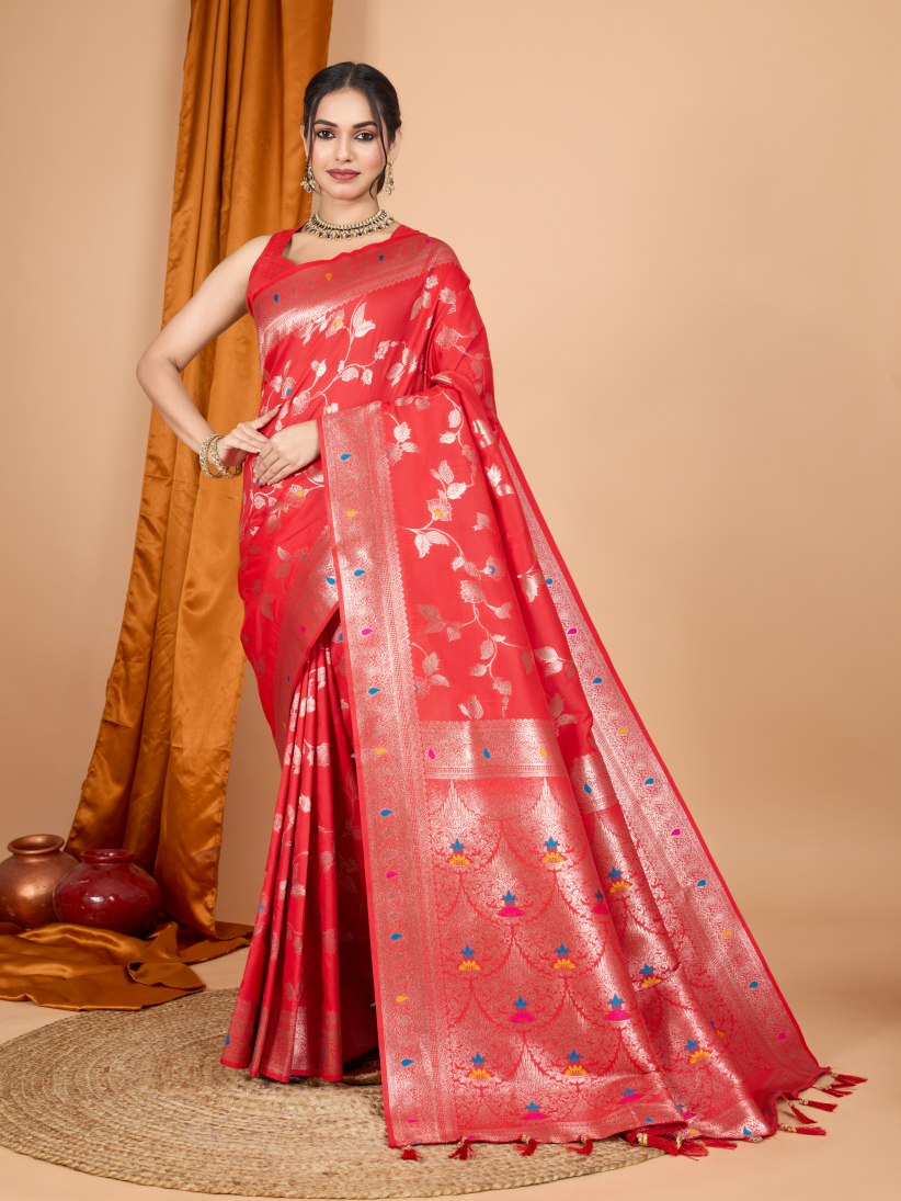 Pure Banarasi Silk Saree.
