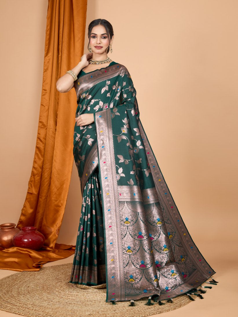 Pure Banarasi Silk Saree.