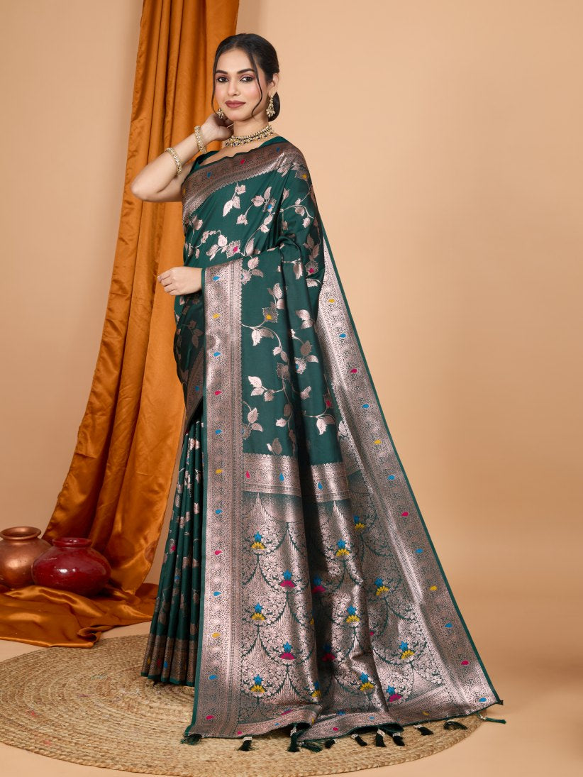 Pure Banarasi Silk Saree.