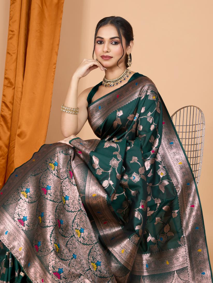 Pure Banarasi Silk Saree.