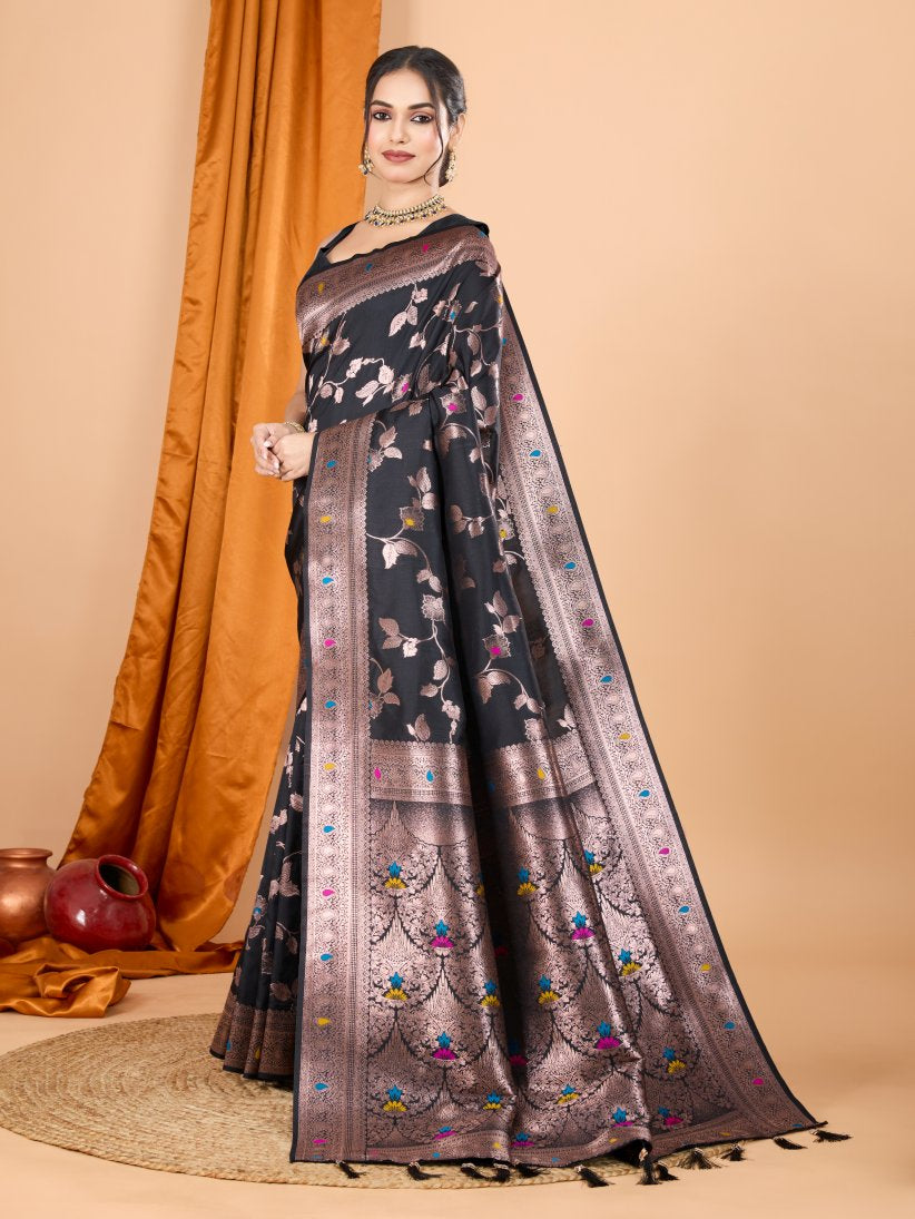 Pure Banarasi Silk Saree.