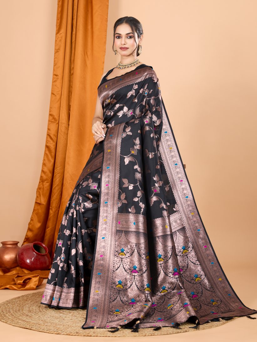 Pure Banarasi Silk Saree.