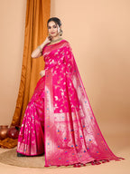 Pure Banarasi Silk Saree.