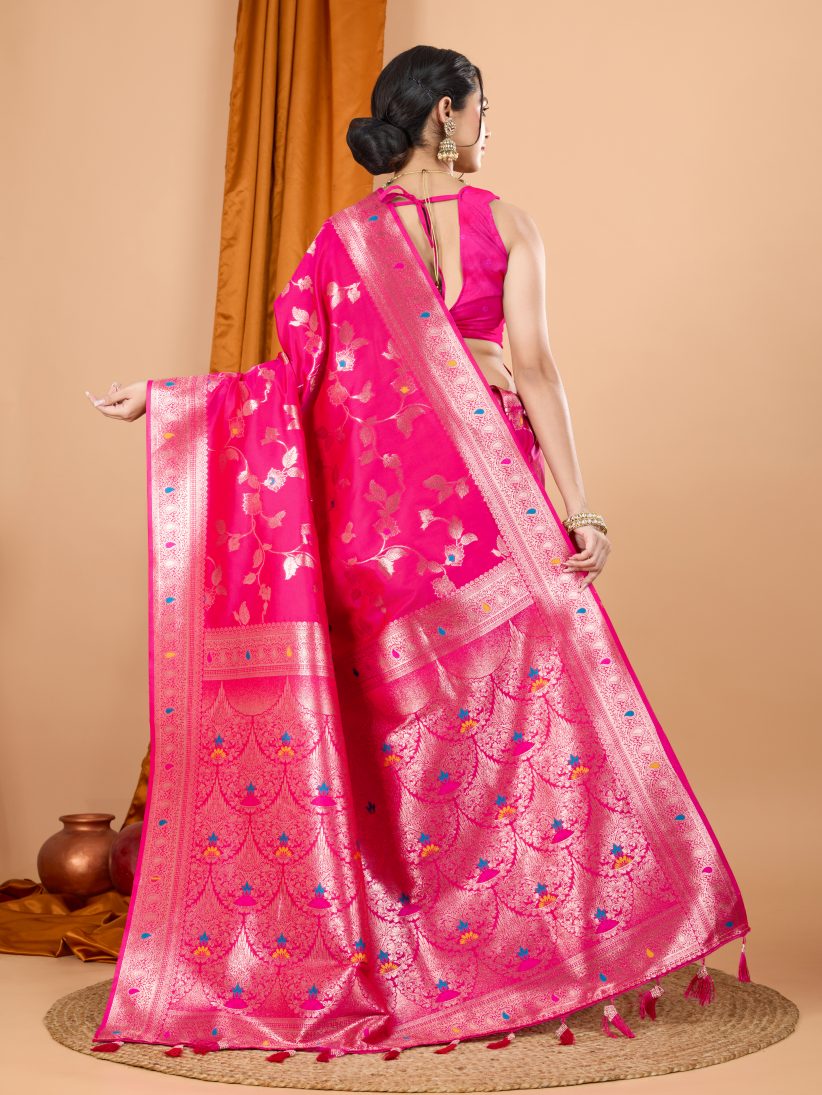 Pure Banarasi Silk Saree.